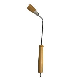 VTG Fuller Brush Radiator Brush Tan Wood Handle Twisted Wire Cleaning Tool 16in